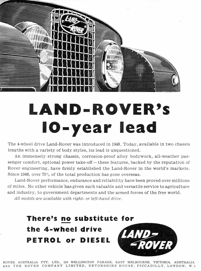 1958 Land Rover Series II - 10 Year Lead 2